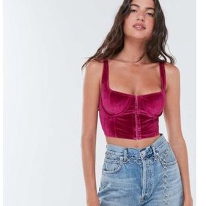 Urban Outfitters Anastasia bustier top